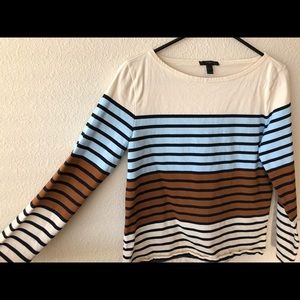J. Crew casual striped shirt